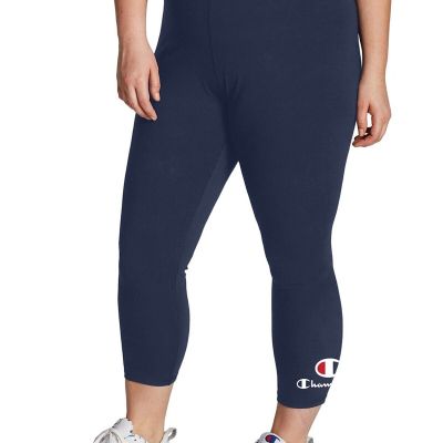 Champion Plus Size DOUBLE DRY Leggings, Athletic Navy, 2X